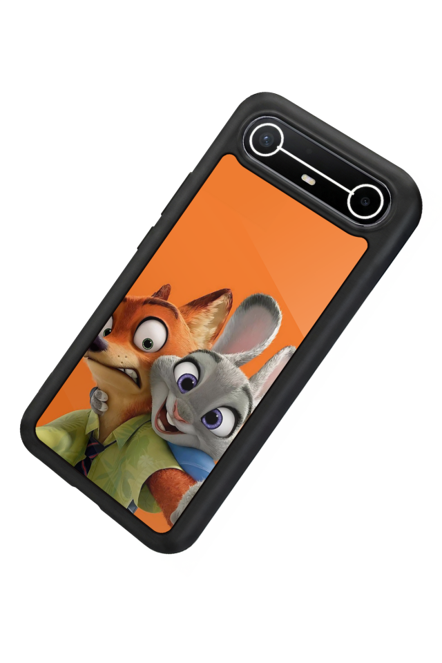 Tecno Spark Slim 5G Uyumlu Zootropolis Tasarımlı Glossy Premium Kılıf