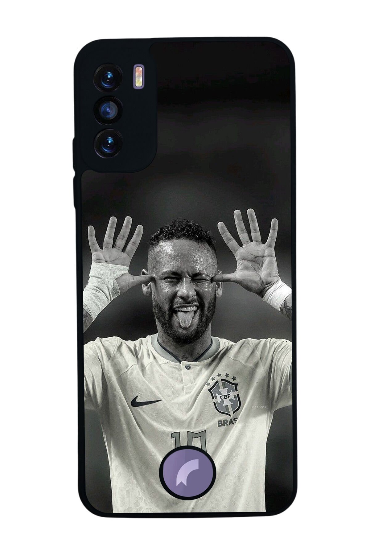 Reeder S19 Max Pro S Uyumlu Neymar Tasarımlı Glossy Premium Kılıf