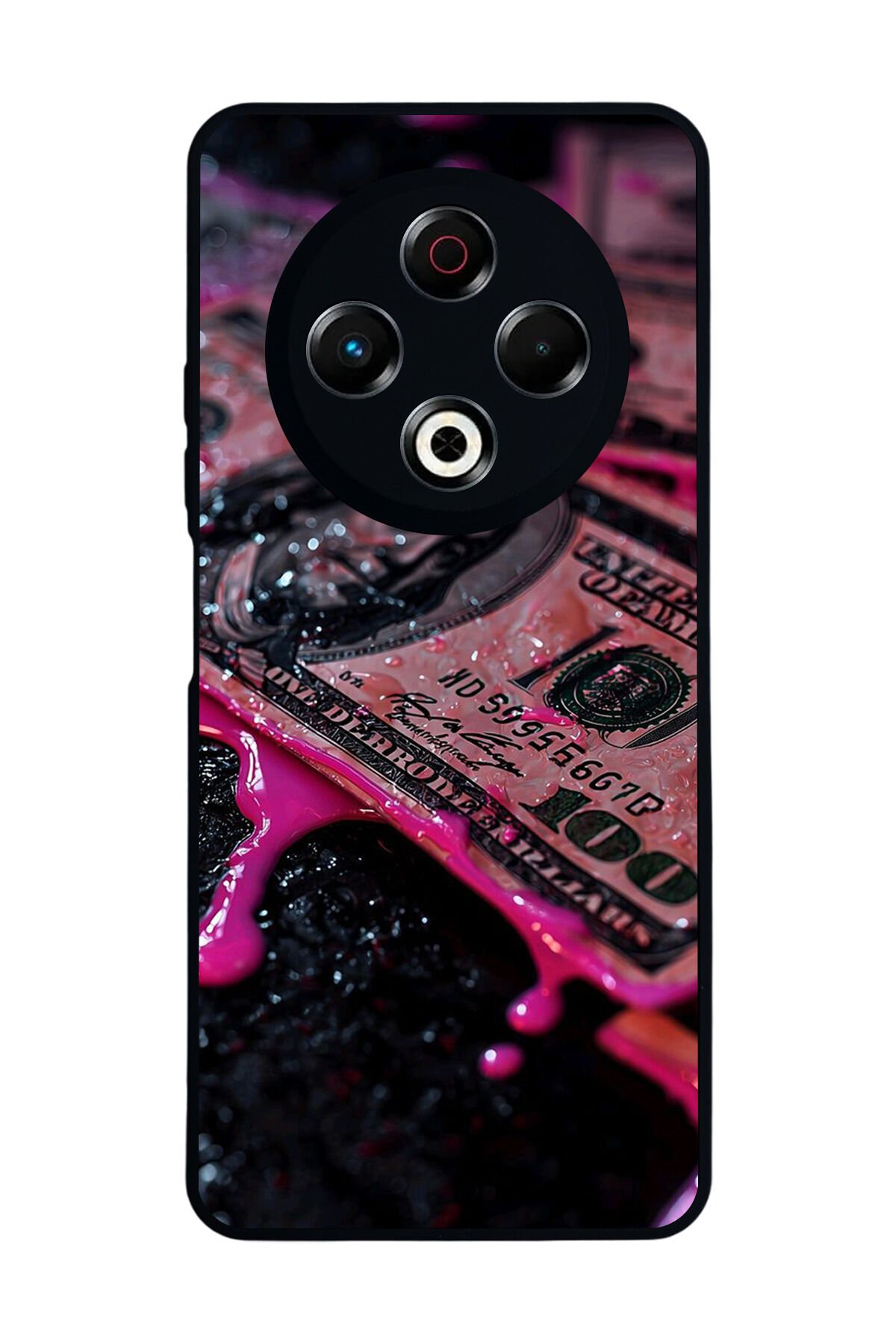 Tecno Spark 30 Uyumlu Para Tasarımlı Glossy Premium Kılıf