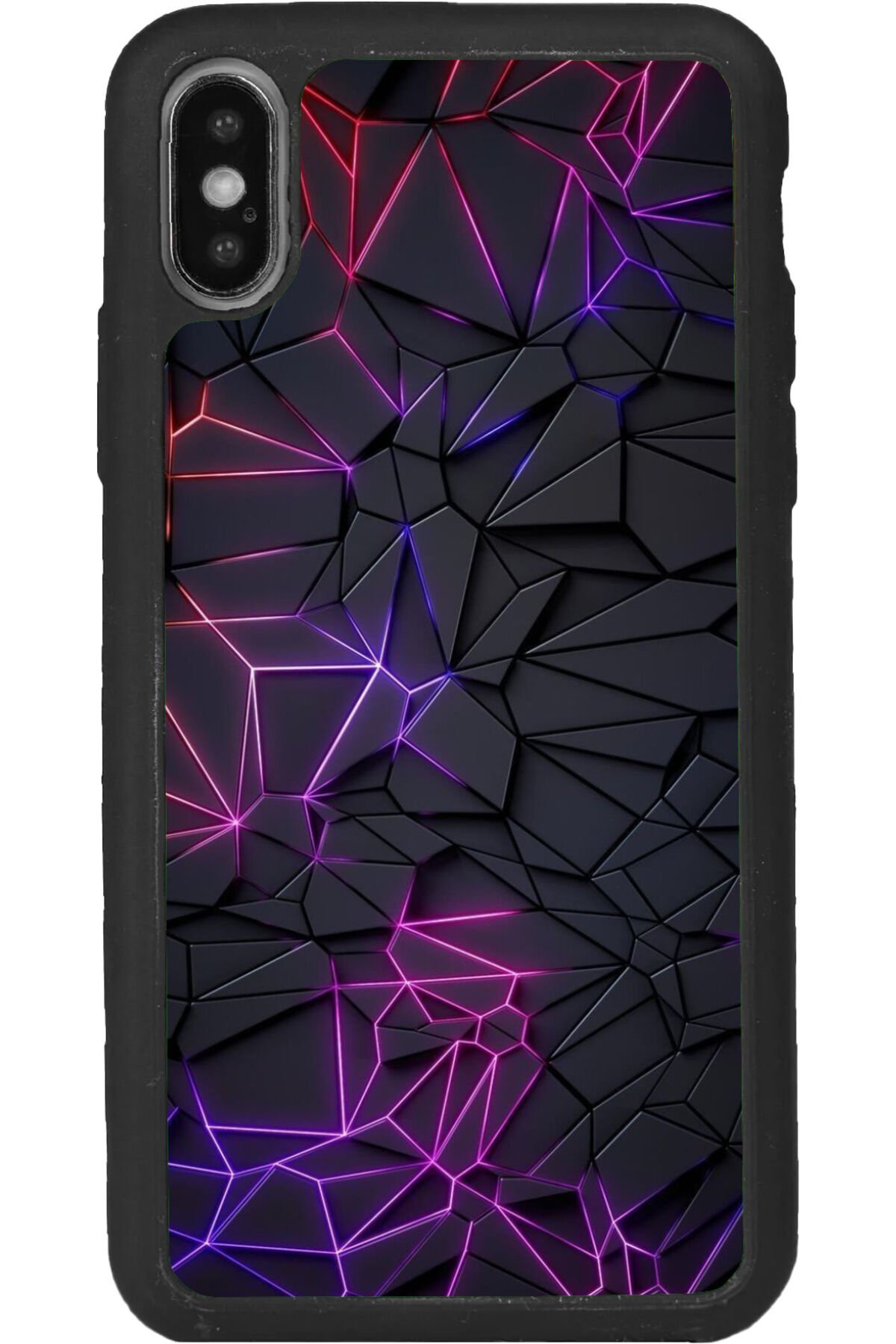 iPhone XS Max Uyumlu Mat Siyah uyumlu Kılıf – Yumuşak Silikon, Koruyucu, Şok Emici Kapak