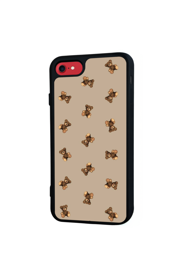 iPhone 7 Uyumlu Ayı Tasarımlı Glossy Premium Kılıf