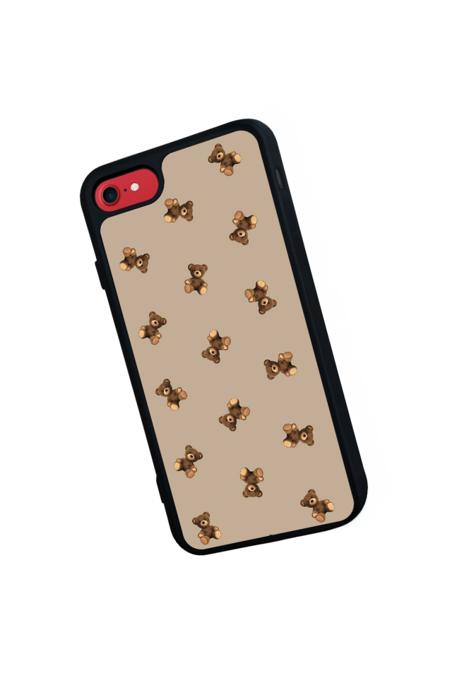 iPhone 7 Uyumlu Ayı Tasarımlı Glossy Premium Kılıf