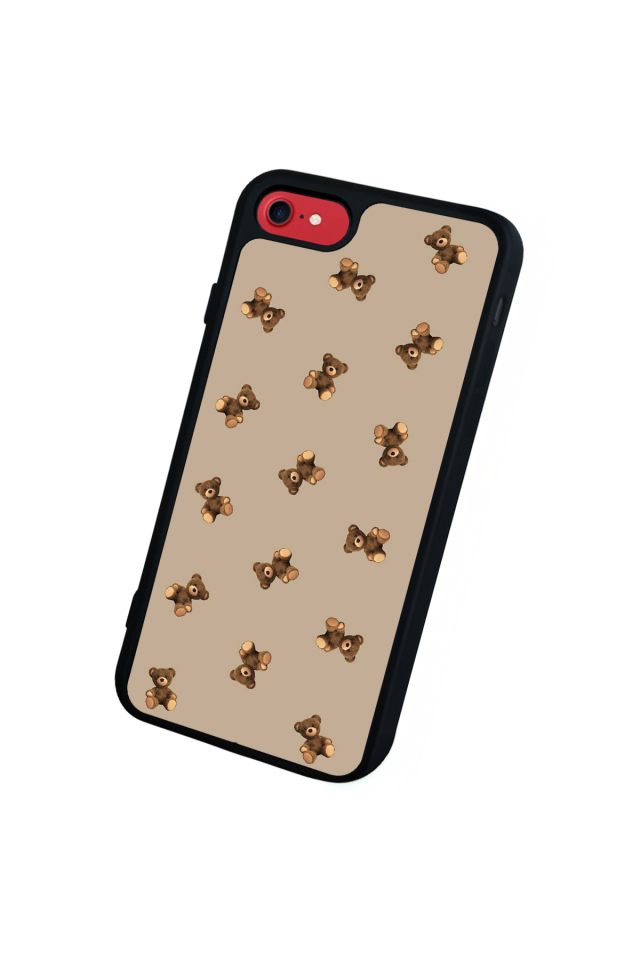 iPhone 7 Uyumlu Ayı Tasarımlı Glossy Premium Kılıf