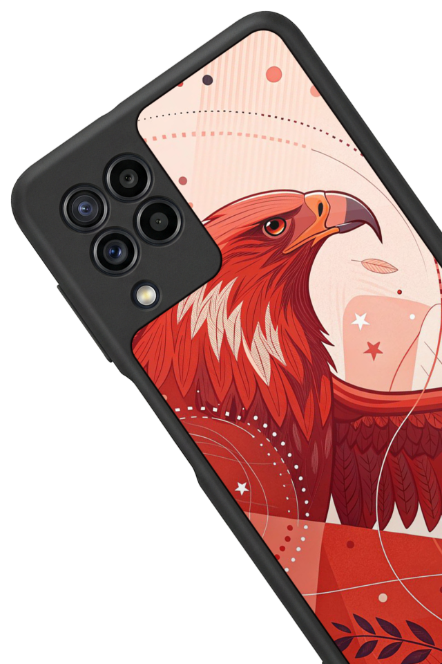 Samsung Galaxy M32 Uyumlu Besiktas Tasarımlı Glossy Premium Kılıf