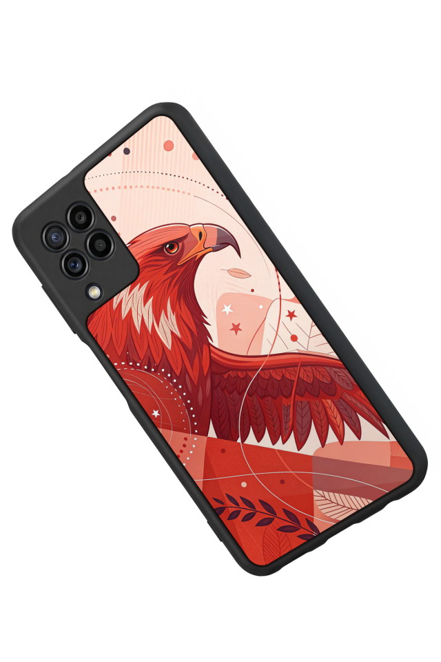Samsung Galaxy M32 Uyumlu Besiktas Tasarımlı Glossy Premium Kılıf