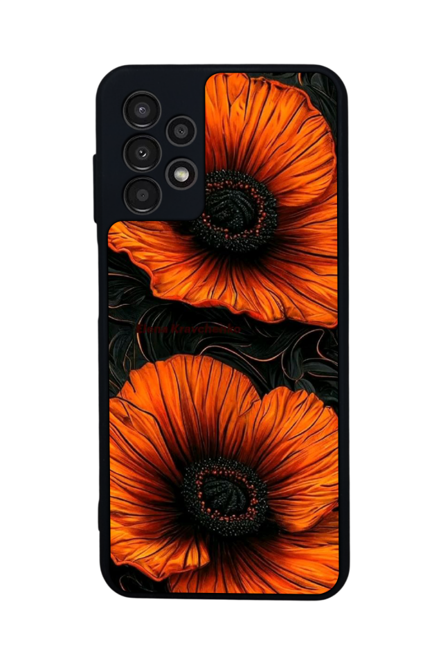 Samsung Galaxy A23 Uyumlu Botanik Tasarımlı Glossy Premium Kılıf