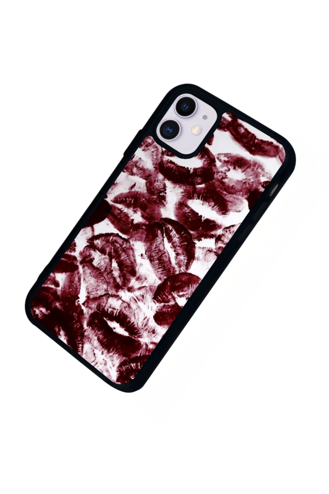 iPhone 11 Uyumlu Dudak Tasarımlı Glossy Premium Kılıf