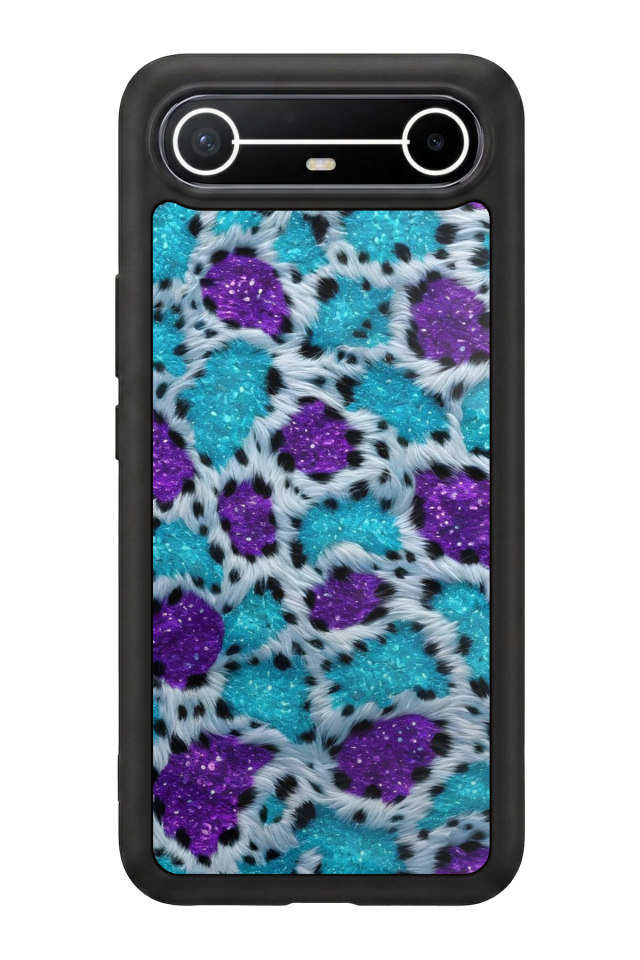 Tecno Spark Slim 5G Uyumlu Hologram Leopar Tasarımlı Glossy Premium Kılıf