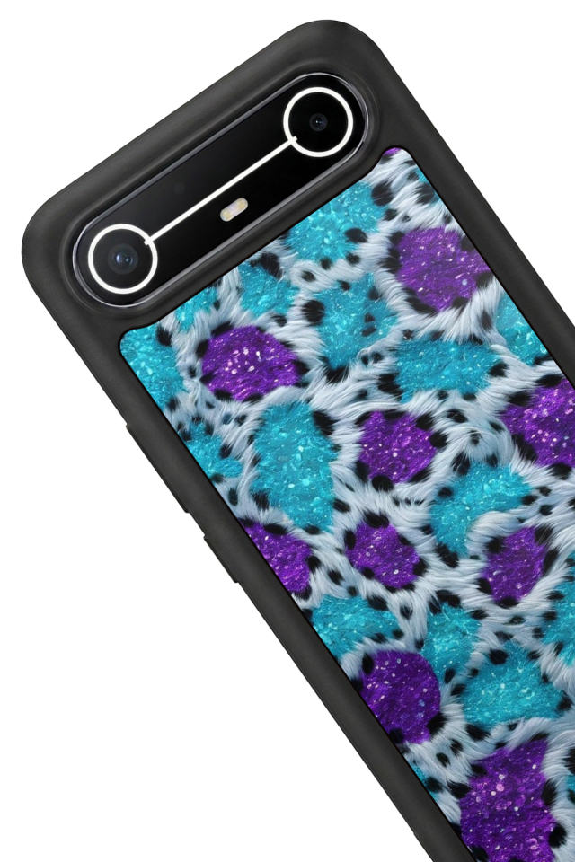 Tecno Spark Slim 5G Uyumlu Hologram Leopar Tasarımlı Glossy Premium Kılıf