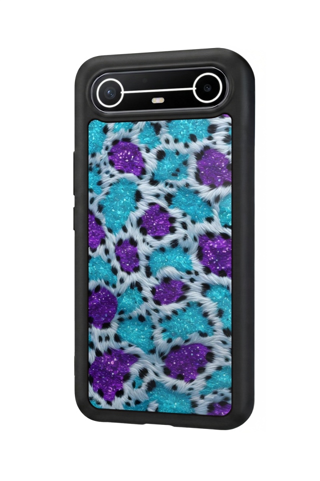 Tecno Spark Slim 5G Uyumlu Hologram Leopar Tasarımlı Glossy Premium Kılıf