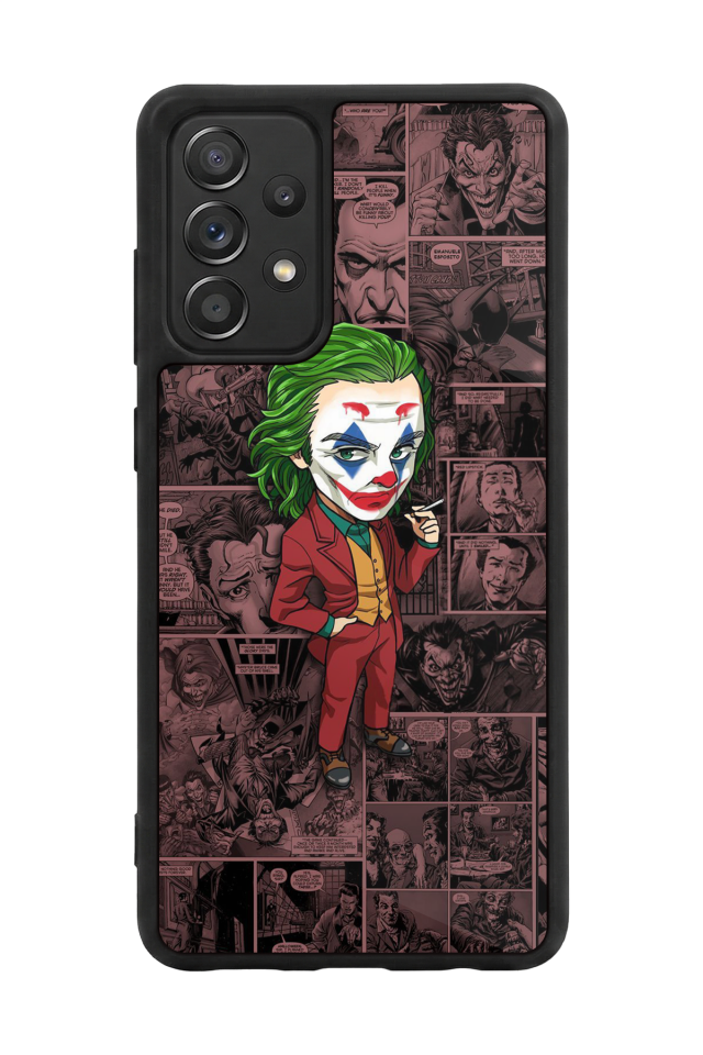 Samsung Galaxy A72 Uyumlu Joker Tasarımlı Glossy Premium Kılıf
