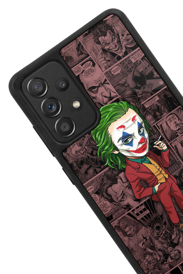 Samsung Galaxy A72 Uyumlu Joker Tasarımlı Glossy Premium Kılıf