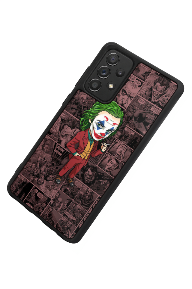 Samsung Galaxy A72 Uyumlu Joker Tasarımlı Glossy Premium Kılıf