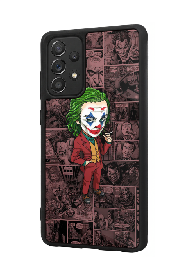 Samsung Galaxy A72 Uyumlu Joker Tasarımlı Glossy Premium Kılıf