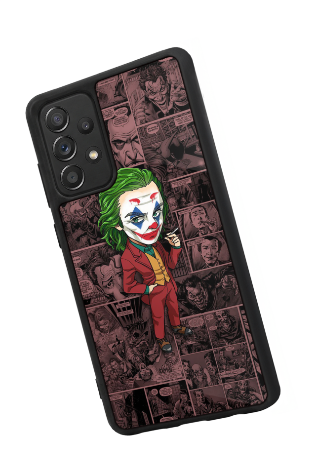 Samsung Galaxy A72 Uyumlu Joker Tasarımlı Glossy Premium Kılıf