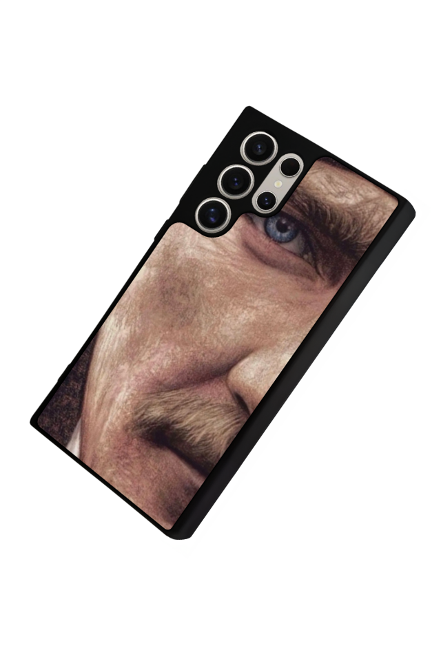 Samsung Galaxy S22 Ultra Uyumlu Mustafa Kemal Ataturk Tasarımlı Glossy Premium Kılıf