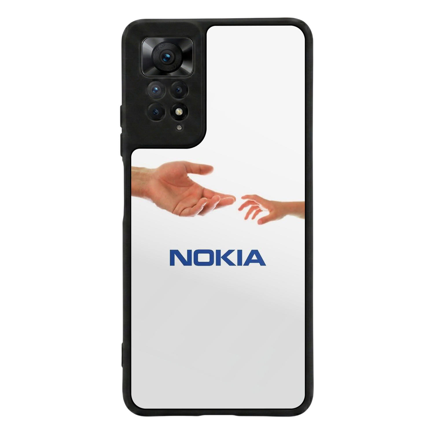 Xiaomi Redmi Note 11 Pro Uyumlu Nokia Tasarımlı Glossy Premium Kılıf