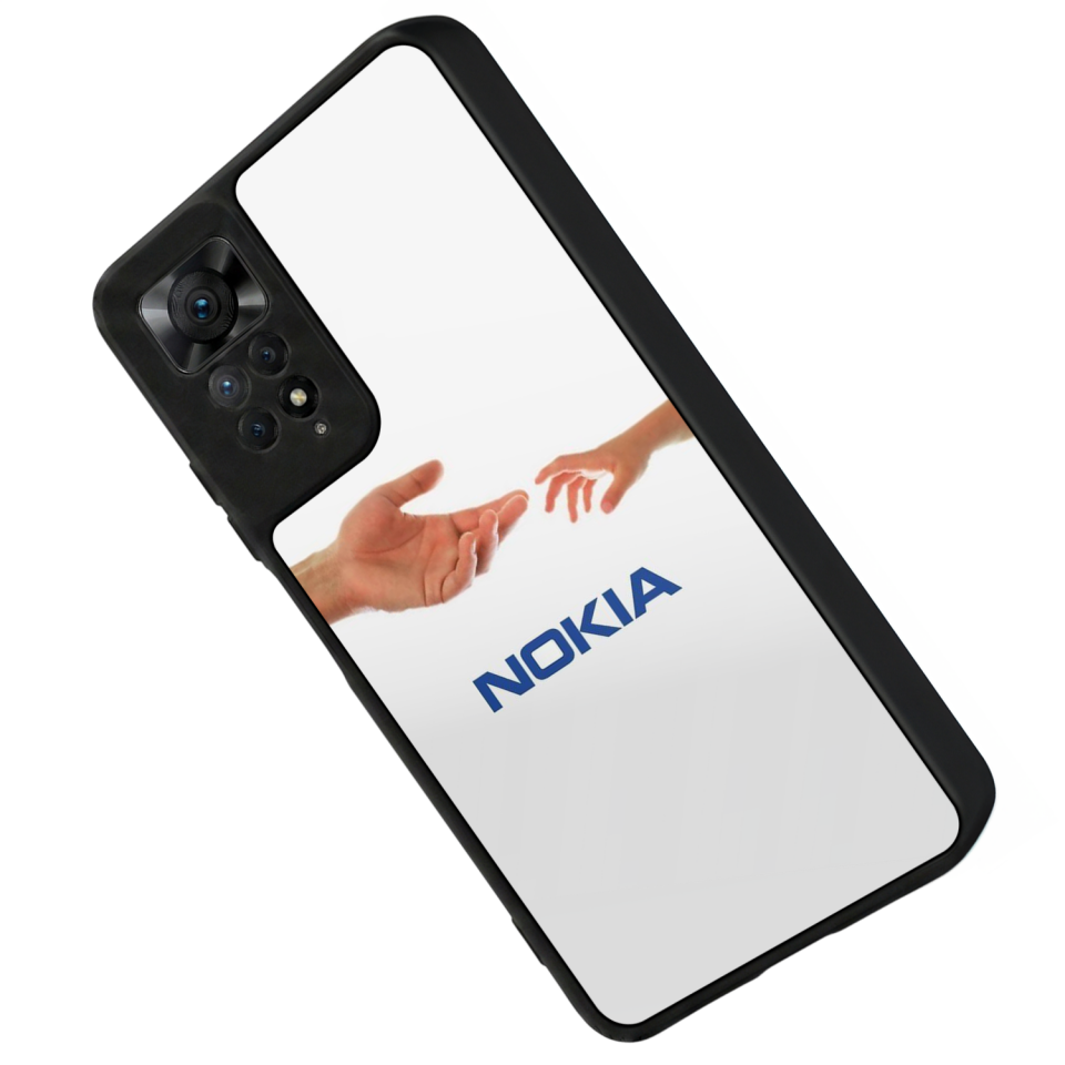 Xiaomi Redmi Note 11 Pro Uyumlu Nokia Tasarımlı Glossy Premium Kılıf