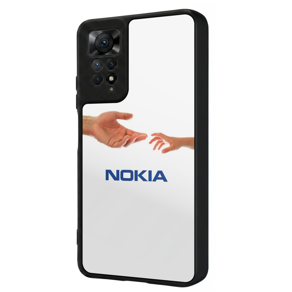 Xiaomi Redmi Note 11 Pro Uyumlu Nokia Tasarımlı Glossy Premium Kılıf