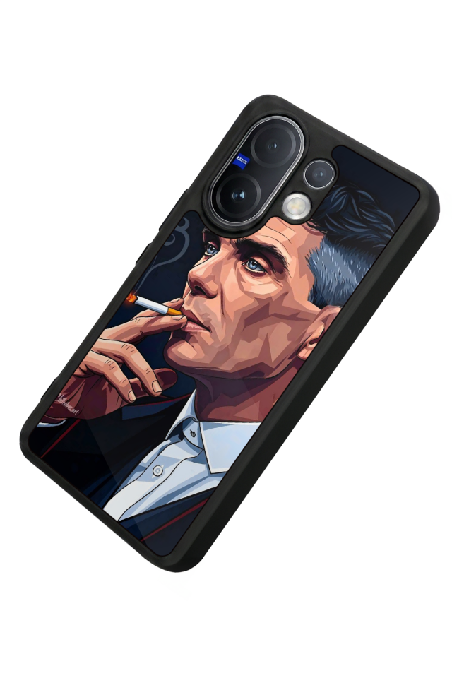 Vivo V60 Uyumlu Peaky Blinders Tasarımlı Glossy Premium Kılıf