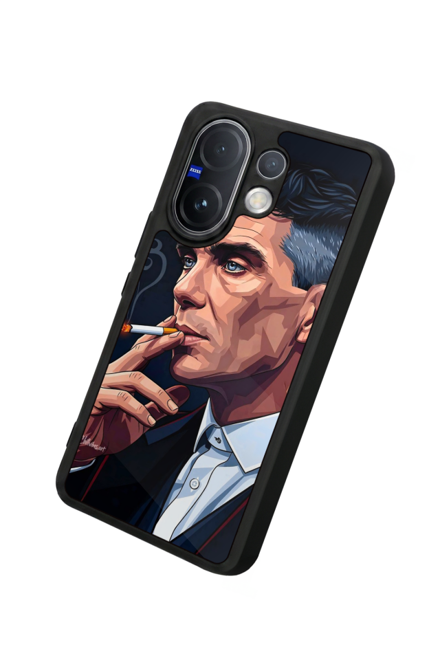 Vivo V60 Uyumlu Peaky Blinders Tasarımlı Glossy Premium Kılıf