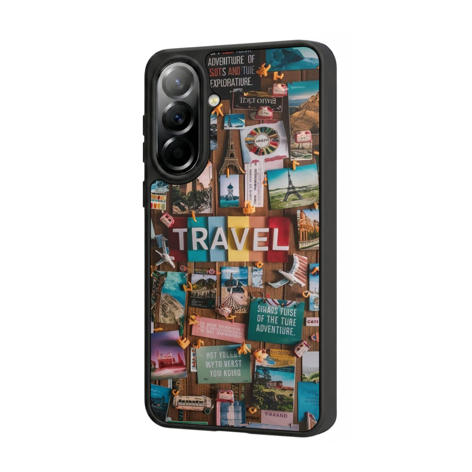 Samsung Galaxy A37 Uyumlu Poster Tasarımlı Glossy Premium Kılıf