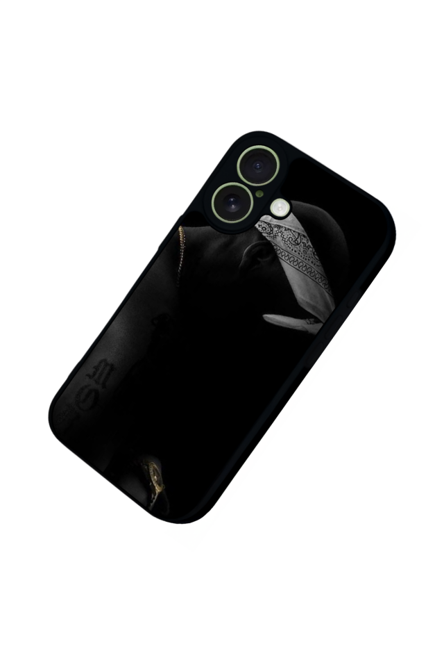 iPhone 17 Uyumlu Tupac Tasarımlı Glossy Premium Kılıf