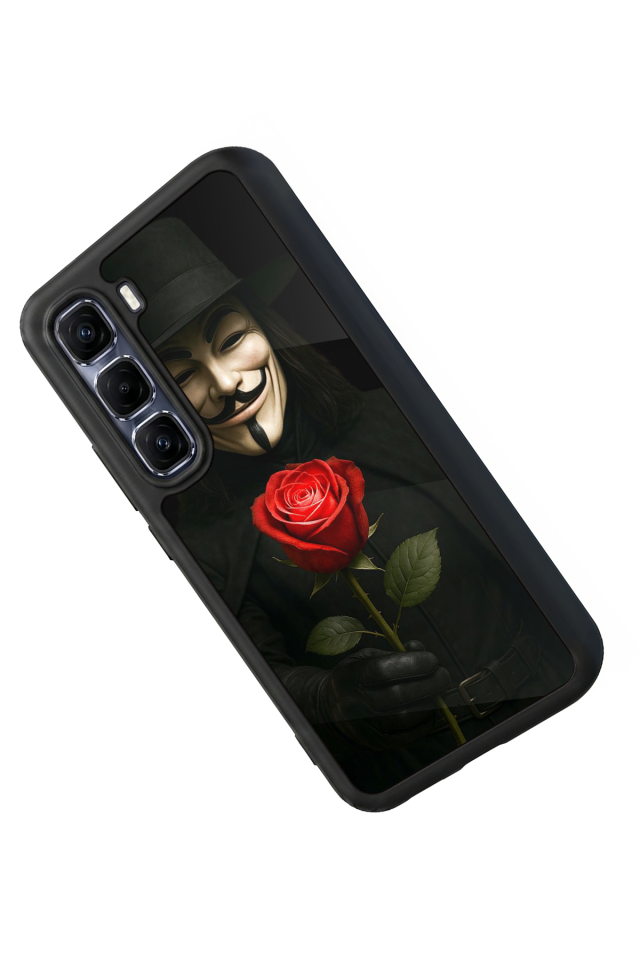 Infinix Hot 60 Pro Plus Uyumlu Vendetta Tasarımlı Glossy Premium Kılıf