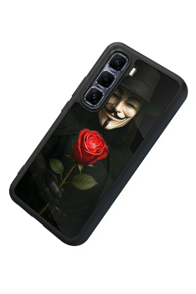 Infinix Hot 60 Pro Plus Uyumlu Vendetta Tasarımlı Glossy Premium Kılıf