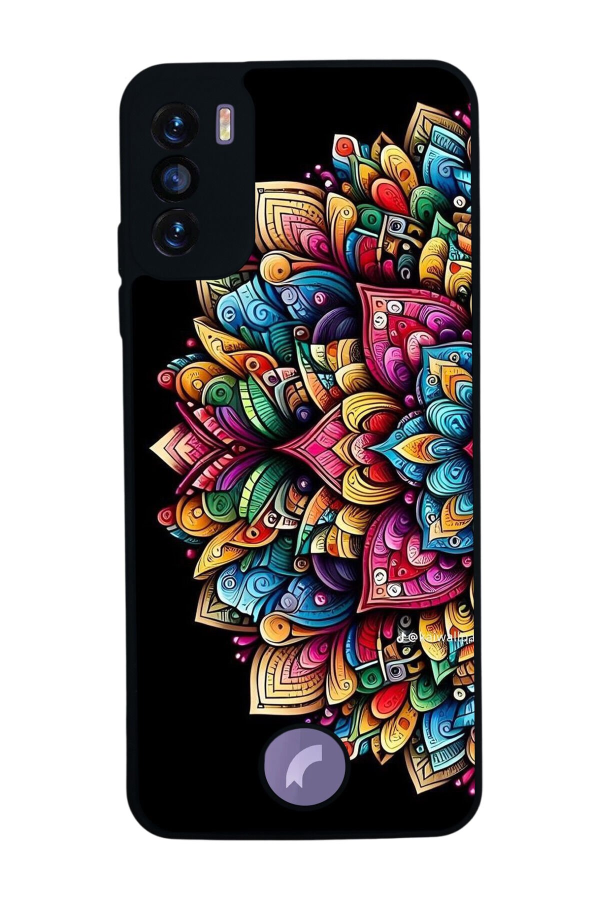 Reeder S19 Max Pro S Uyumlu Mandala Tasarımlı Glossy Premium Kılıf