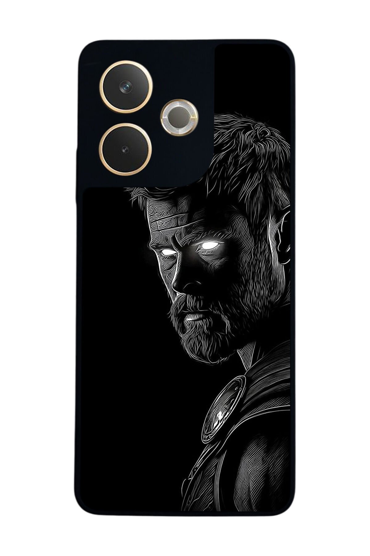 Oppo A5 Pro Uyumlu Thor Tasarımlı Glossy Premium Kılıf