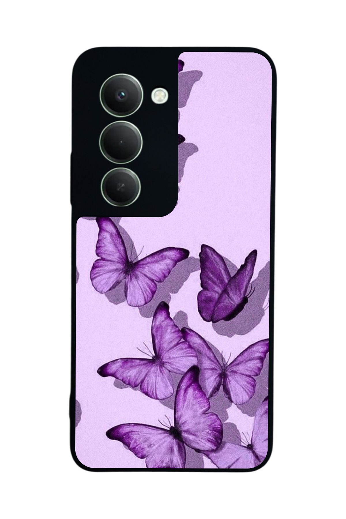 Xiaomi Redmi 15 5G Uyumlu Kelebek Tasarımlı Glossy Premium Kılıf