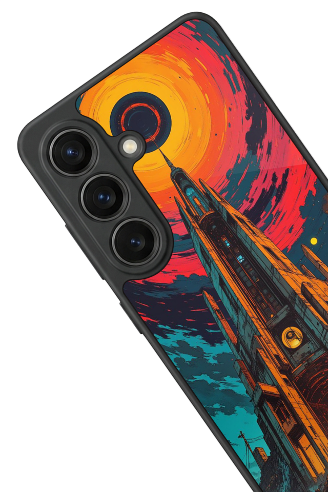 Samsung Galaxy S26 Uyumlu Abstract Tasarımlı Glossy Premium Kılıf