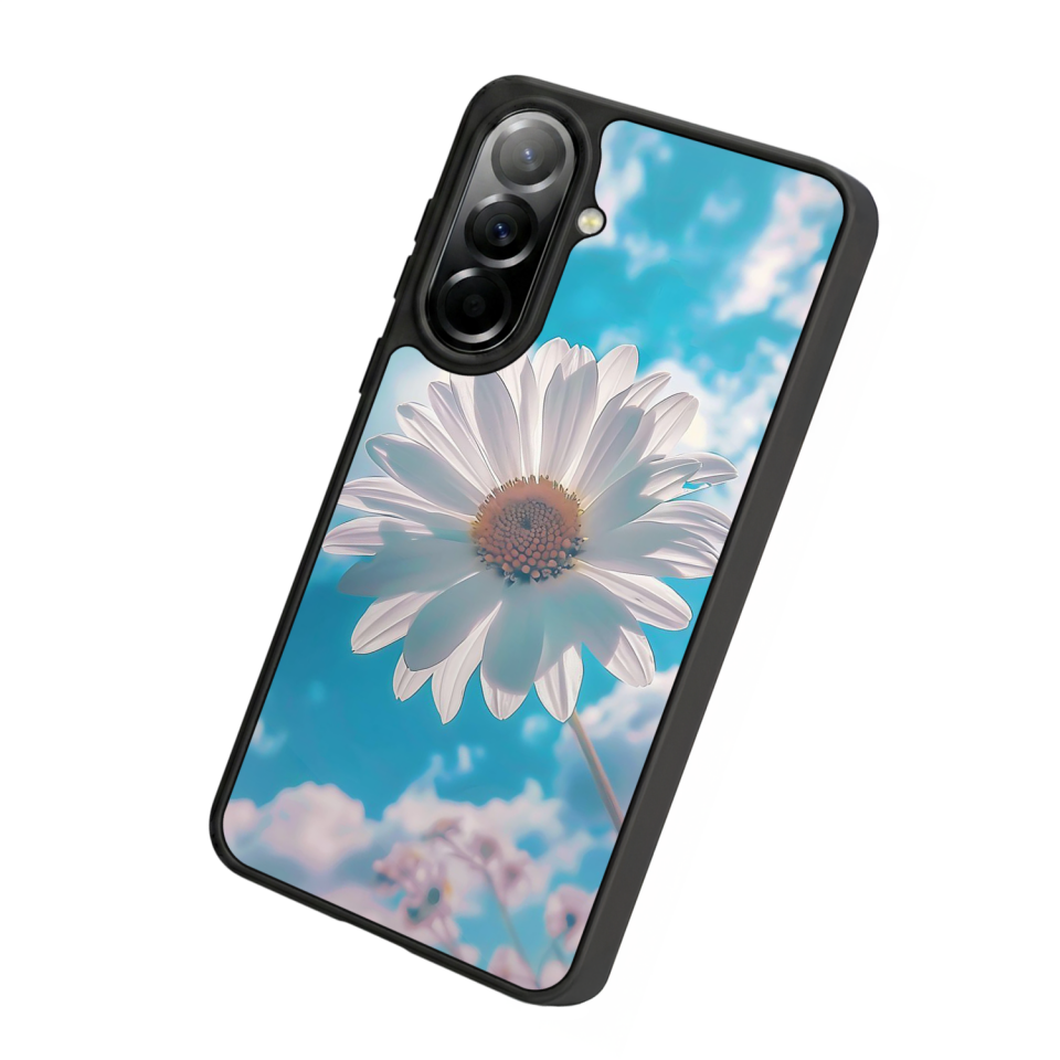 Samsung Galaxy A57 Uyumlu Cicek Tasarımlı Glossy Premium Kılıf