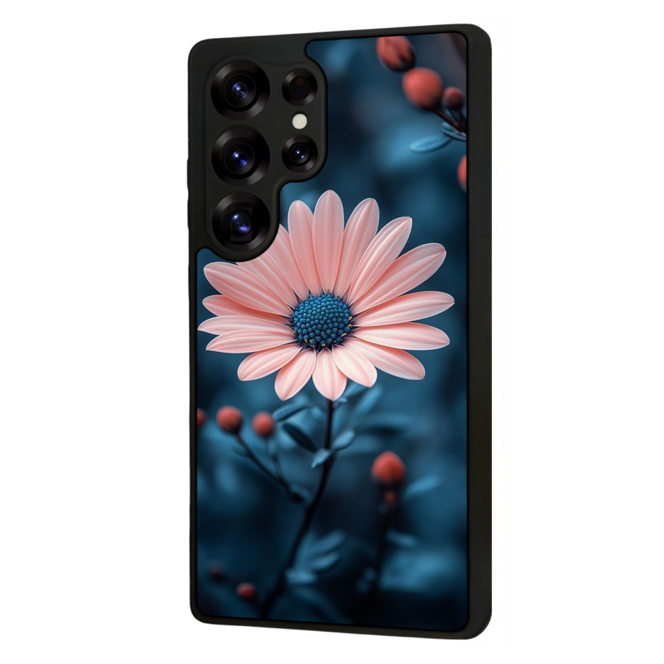 Samsung Galaxy S25 Ultra Uyumlu Cicek Tasarımlı Glossy Premium Kılıf