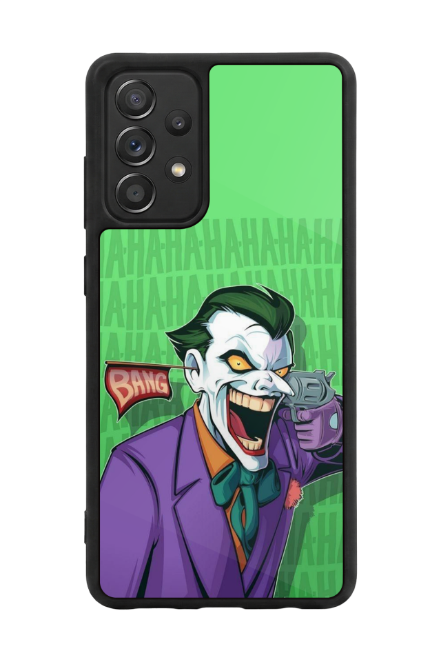 Samsung Galaxy A72 Uyumlu Joker Tasarımlı Glossy Premium Kılıf