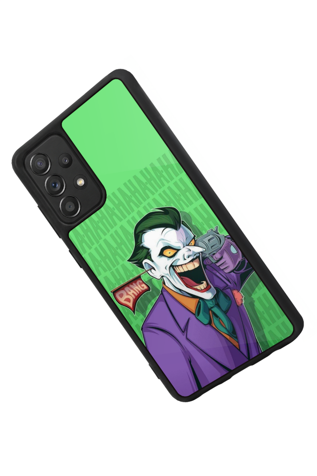 Samsung Galaxy A72 Uyumlu Joker Tasarımlı Glossy Premium Kılıf