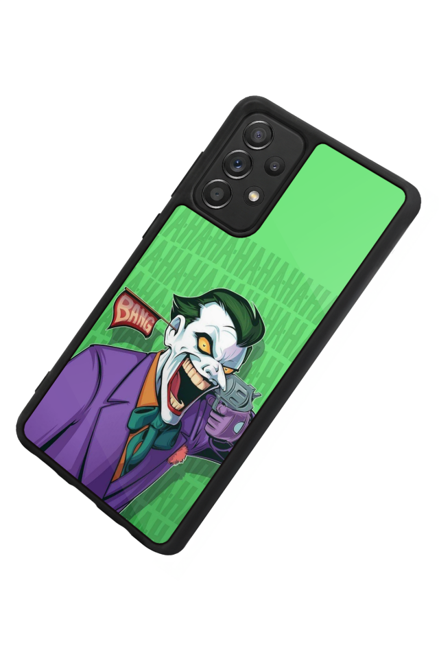 Samsung Galaxy A72 Uyumlu Joker Tasarımlı Glossy Premium Kılıf