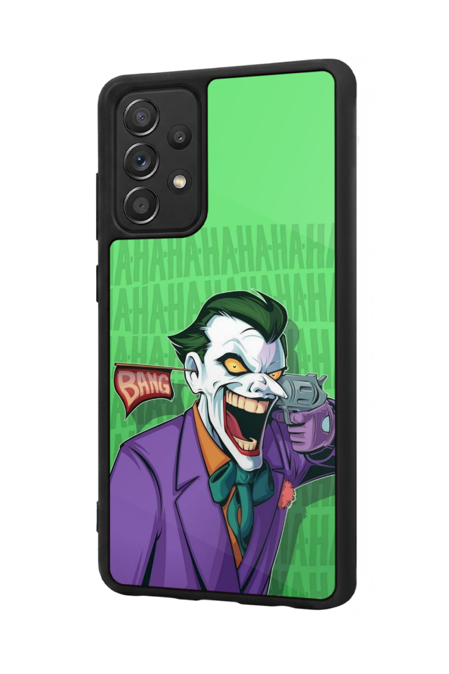 Samsung Galaxy A72 Uyumlu Joker Tasarımlı Glossy Premium Kılıf