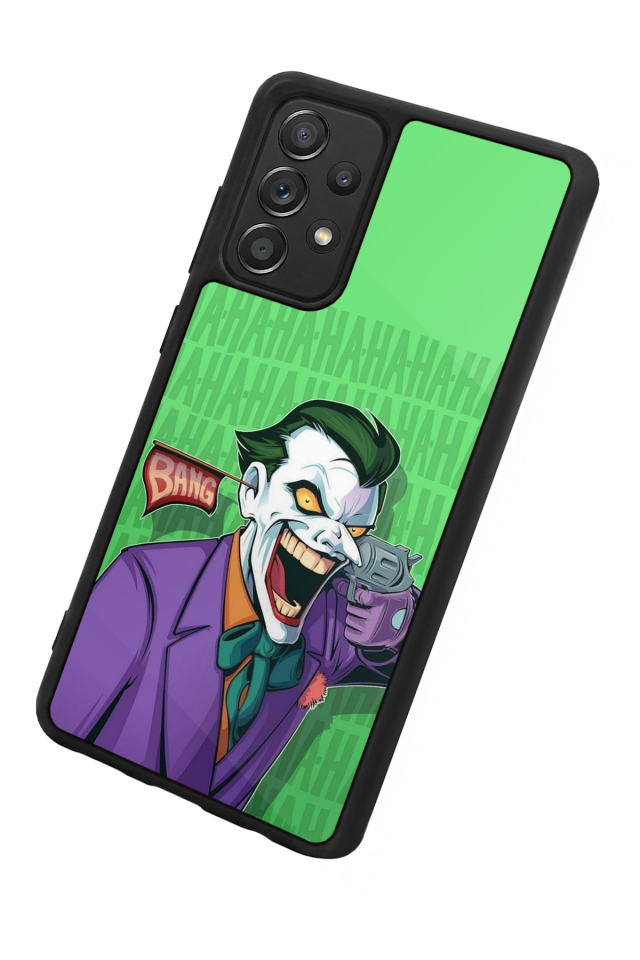 Samsung Galaxy A72 Uyumlu Joker Tasarımlı Glossy Premium Kılıf