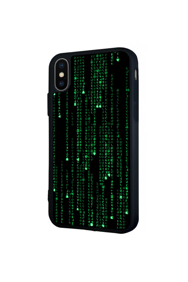 iPhone XS Max Uyumlu MatriiPhone XS Max Tasarımlı Glossy Premium Kılıf