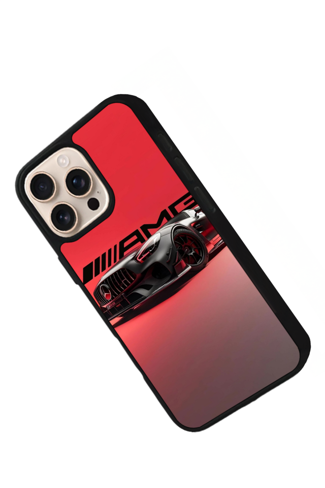 iPhone 14 Pro Uyumlu Mercedes Tasarımlı Glossy Premium Kılıf