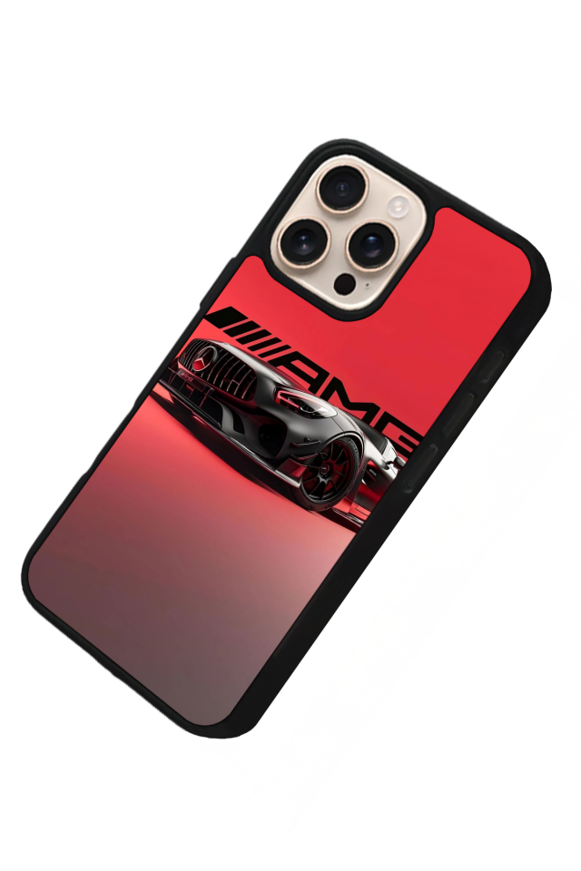 iPhone 14 Pro Uyumlu Mercedes Tasarımlı Glossy Premium Kılıf