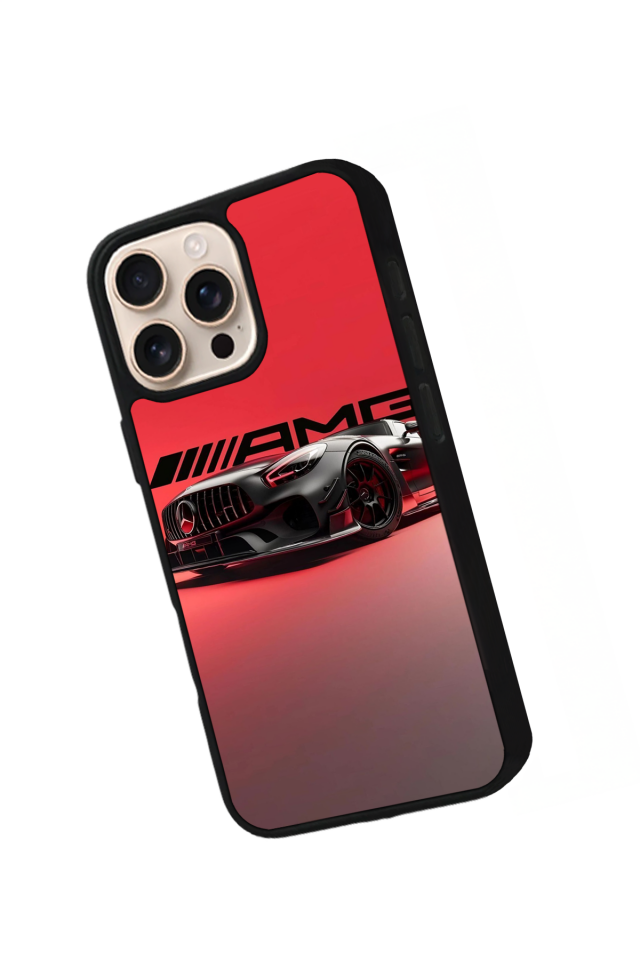 iPhone 14 Pro Uyumlu Mercedes Tasarımlı Glossy Premium Kılıf