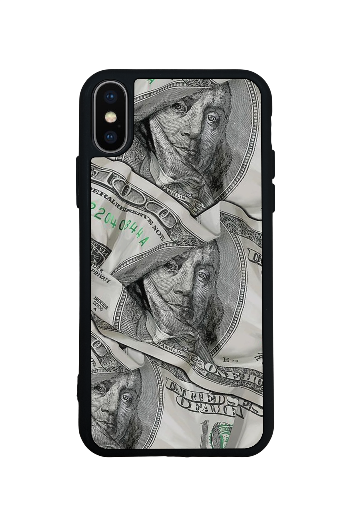 iPhone X/ XS Uyumlu Money Para Tasarımlı Glossy Premium Kılıf