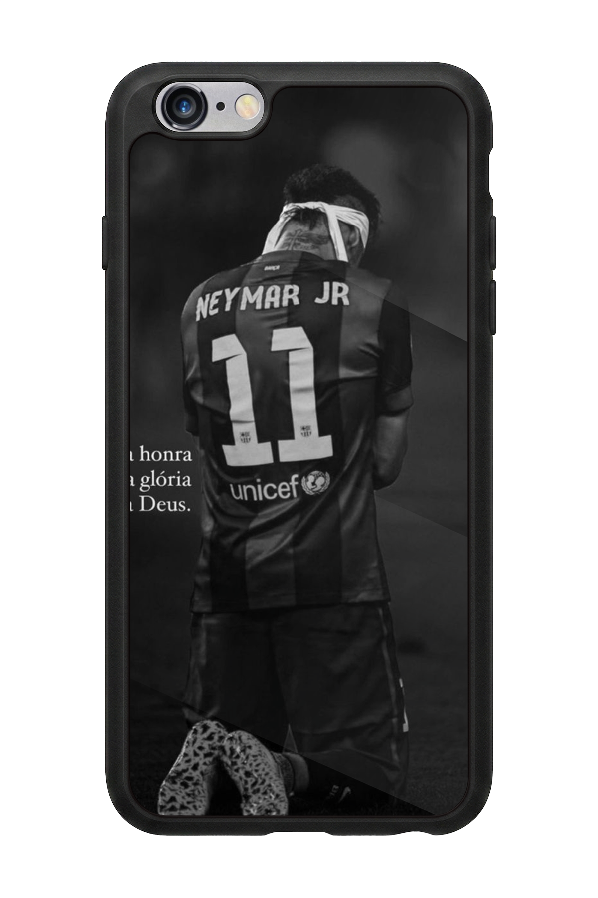 iPhone 6 Plus Uyumlu Neymar Tasarımlı Glossy Premium Kılıf