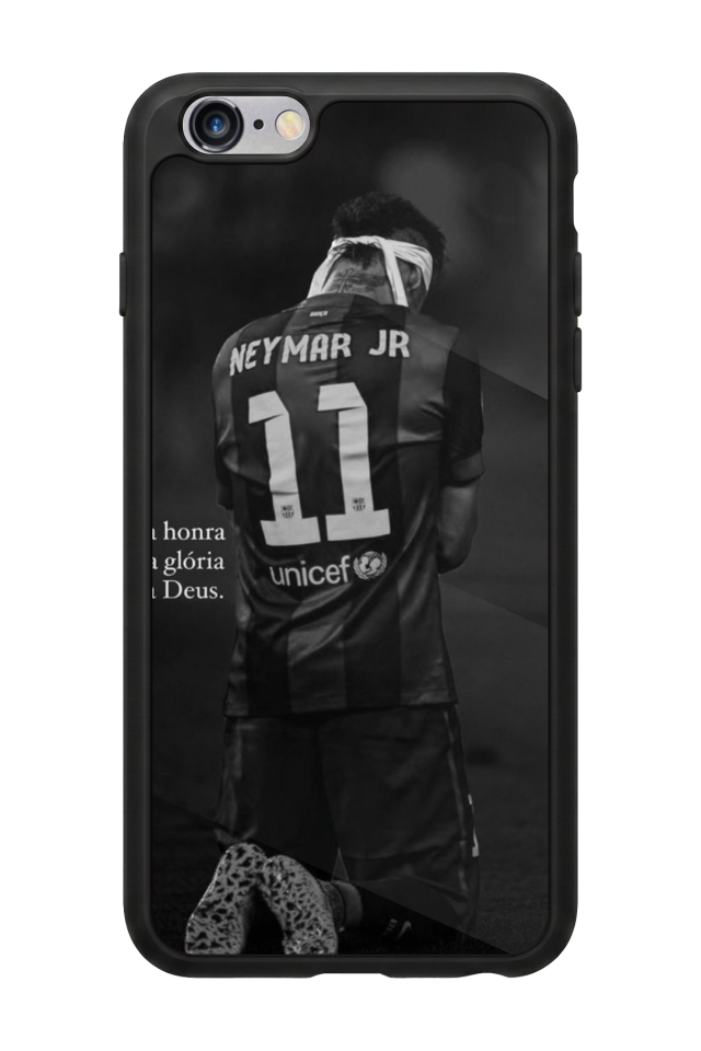 iPhone 6 Plus Uyumlu Neymar Tasarımlı Glossy Premium Kılıf