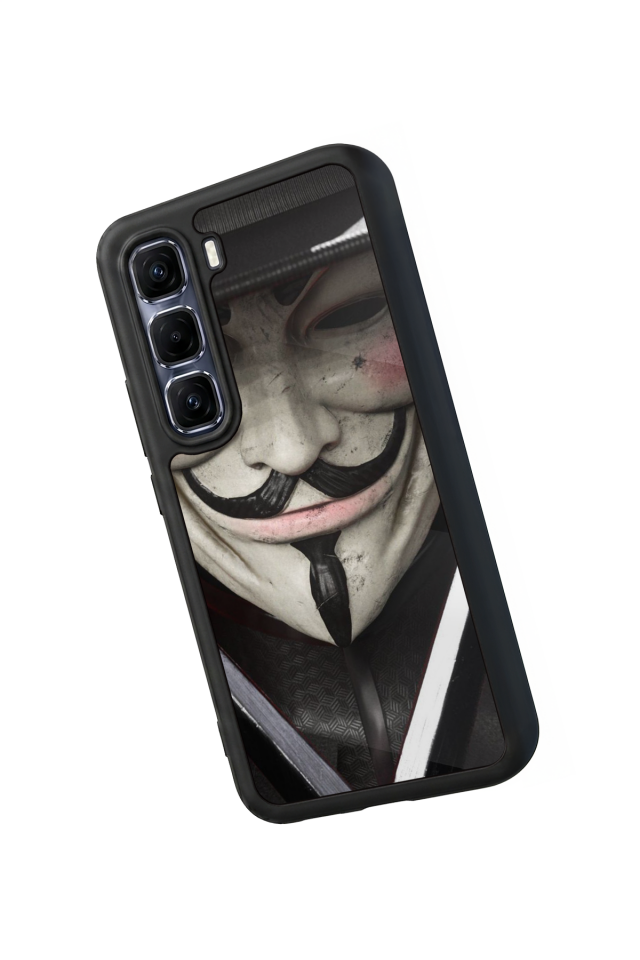 Infinix Hot 60 Pro Plus Uyumlu Vendetta Tasarımlı Glossy Premium Kılıf