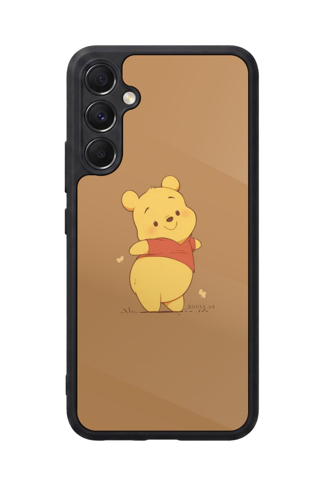Samsung Galaxy M34 Uyumlu Winnie Tasarımlı Glossy Premium Kılıf