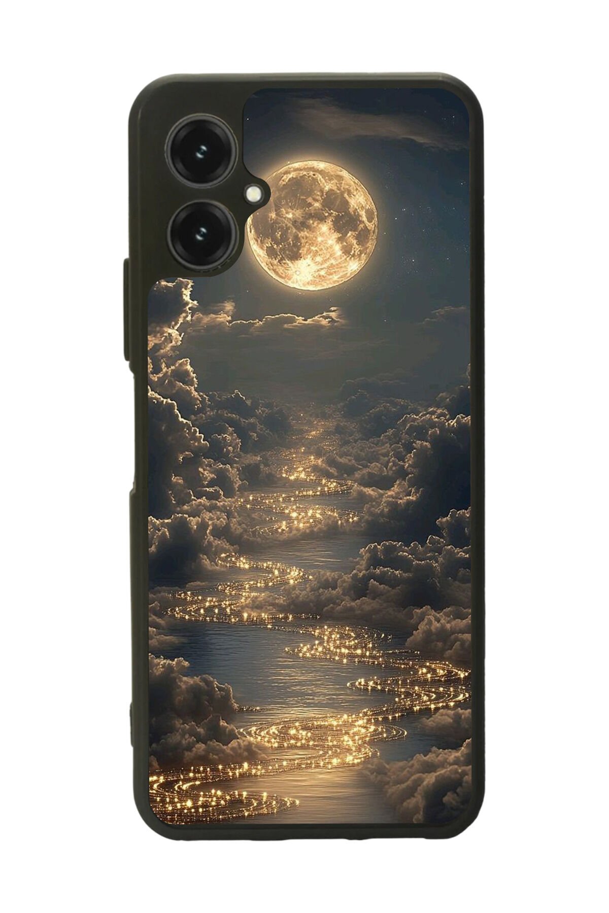 Omix X5 Uyumlu Ay Tasarımlı Glossy Premium Kılıf